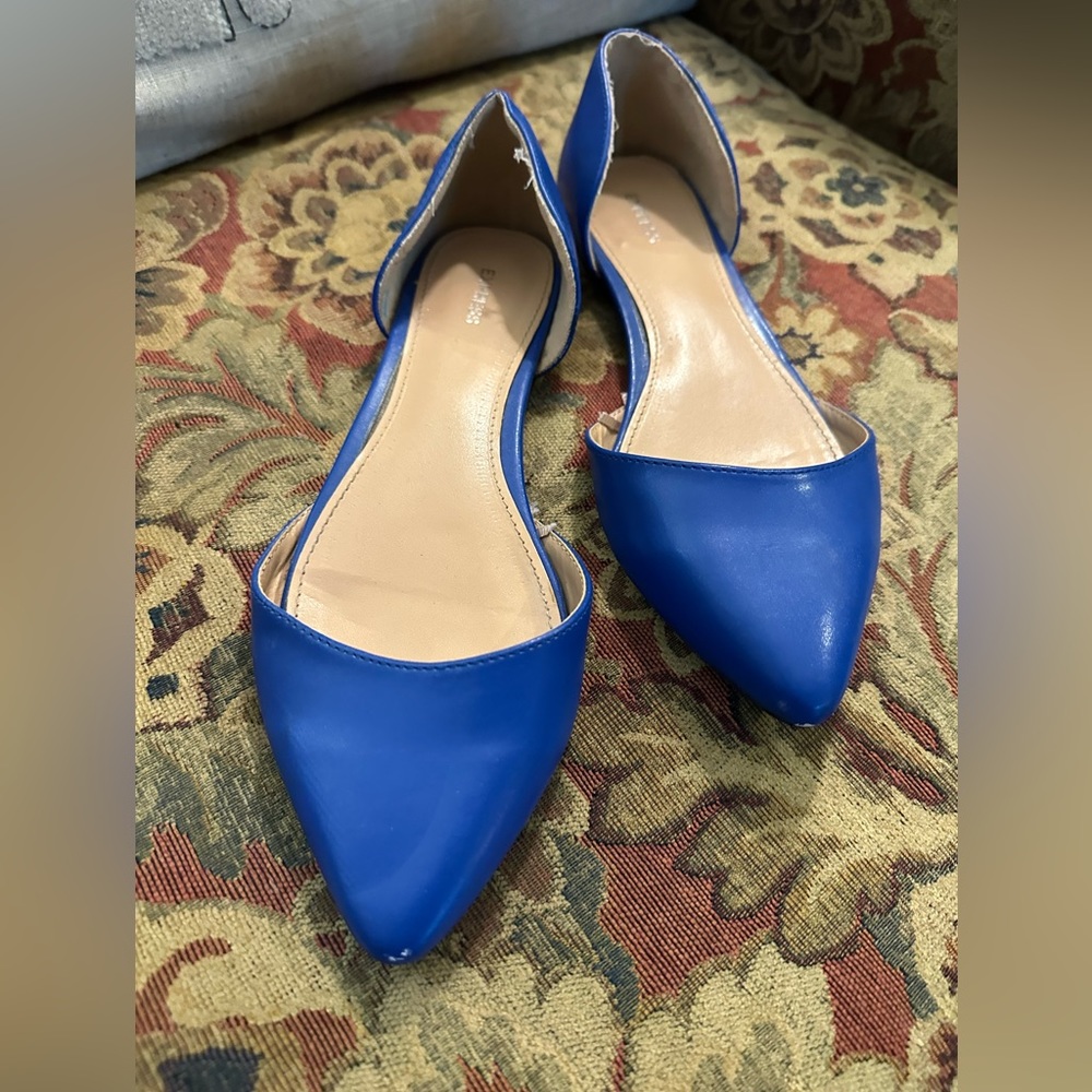 Express Blue Shoes- size 7